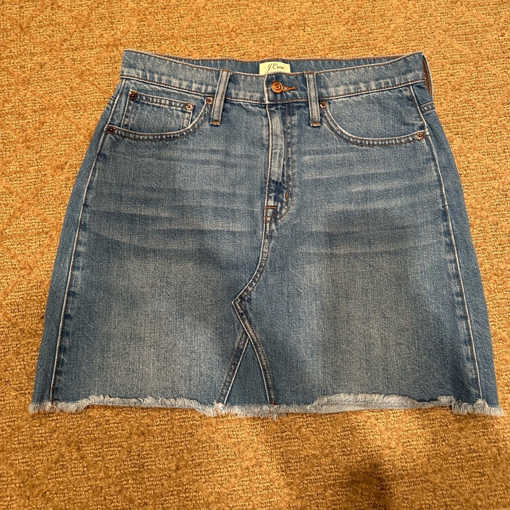 J. Crew Demin Skirt
